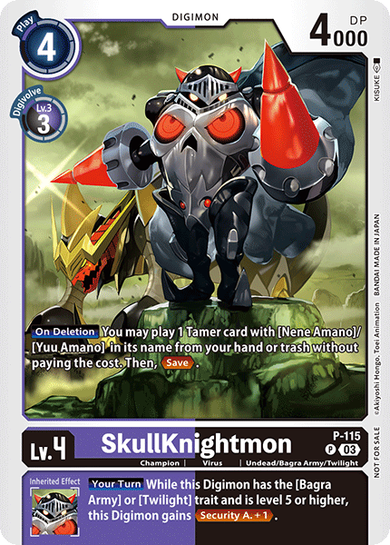 SkullKnightmon, P-115