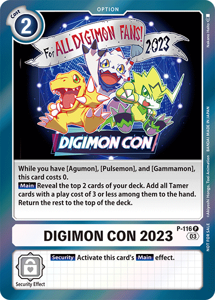 DIGIMON CON 2023, P-116