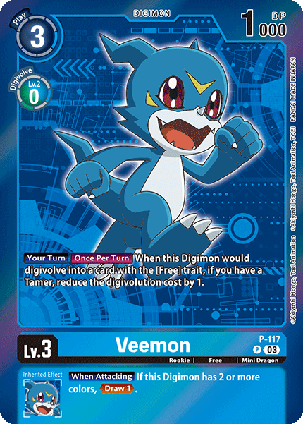 Veemon, P-117-p2