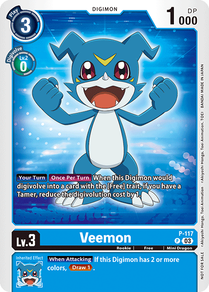 Veemon, P-117-p3
