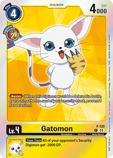 Gatomon, P-120