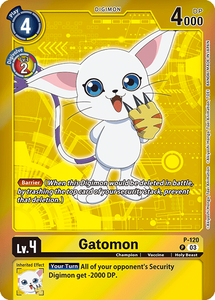 Gatomon, P-120-p1