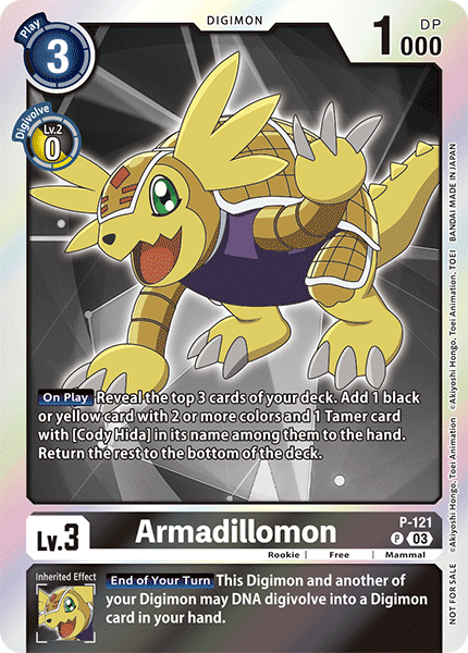Armadillomon, P-121