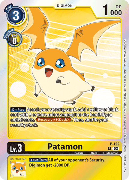 Patamon, P-122