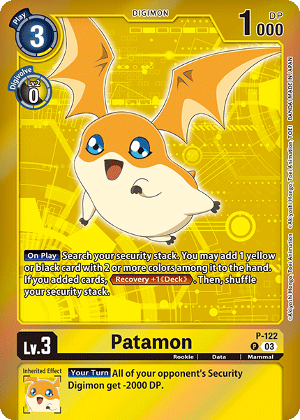 Patamon, P-122-p1