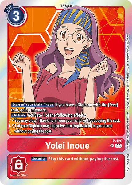 Yolei Inoue, P-126