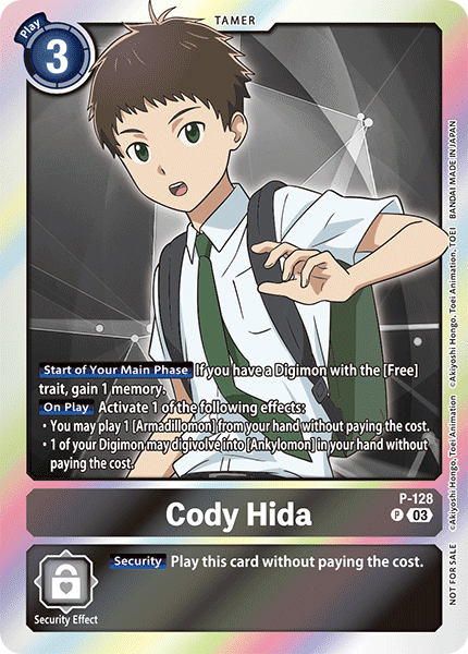 Cody Hida, P-128