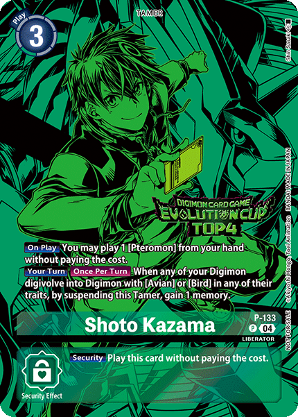 Shoto Kazama, P-133-p2