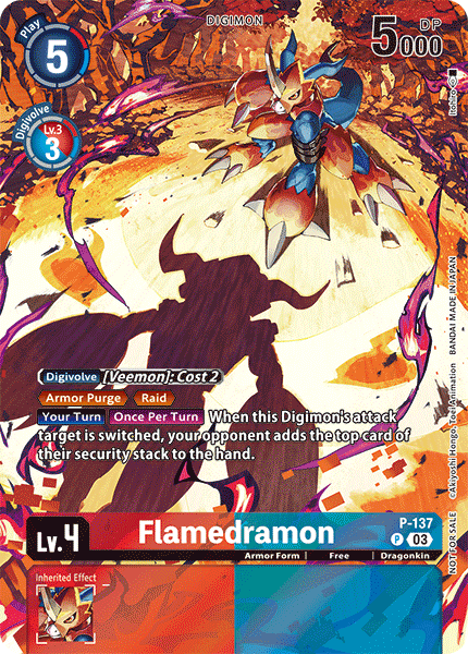 Flamedramon, P-137