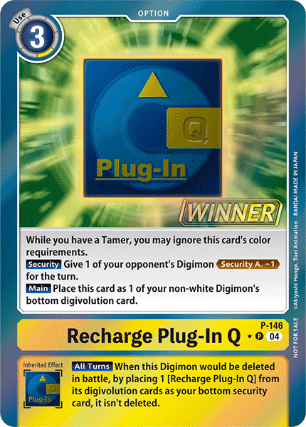 Recharge Plug-In Q, P-146-p1