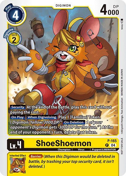 ShoeShoemon, P-165