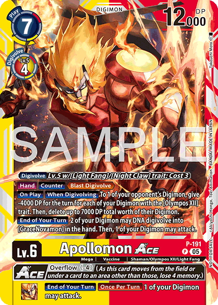 Apollomon ACE, P-191
