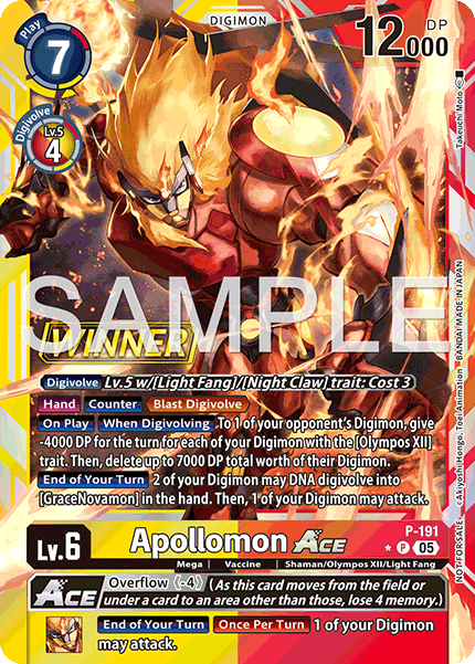Apollomon ACE, P-191-p1