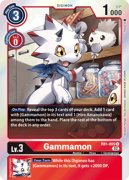 Gammamon, RB1-005