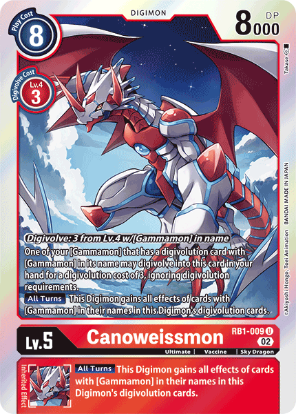 Canoweissmon, RB1-009