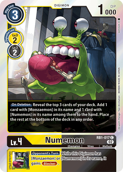 Numemon, RB1-017