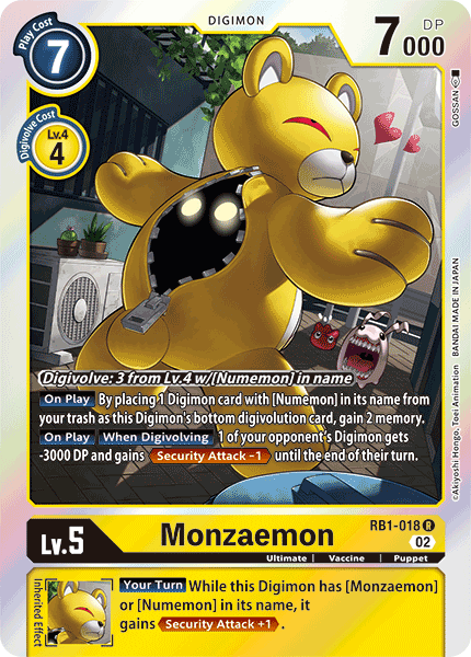 Monzaemon, RB1-018
