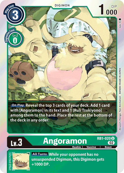 Angoramon, RB1-020