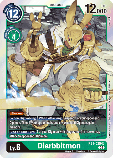 Diarbbitmon, RB1-025
