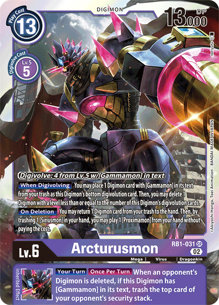 Arcturusmon, RB1-031