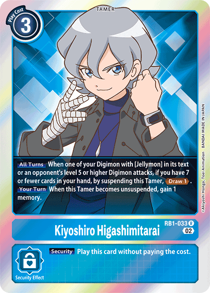 Kiyoshiro Higashimitarai, RB1-033