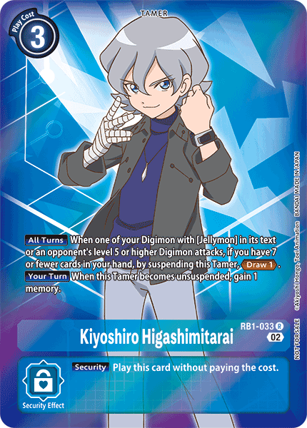 Kiyoshiro Higashimitarai, RB1-033-p1