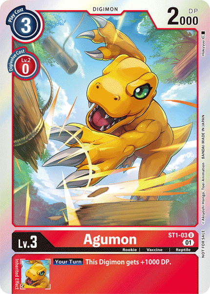 Agumon, ST1-03
