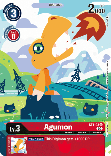 Agumon, ST1-03