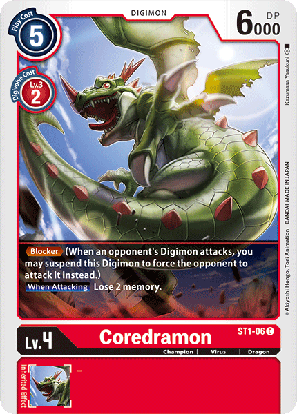 Coredramon, ST1-06