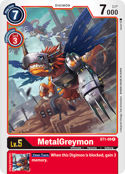 MetalGreymon, ST1-09