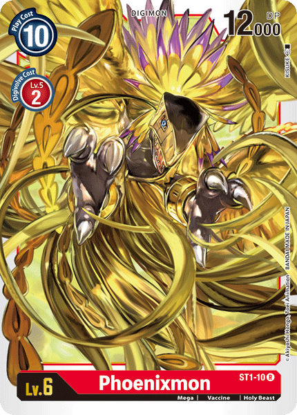 Phoenixmon, ST1-10