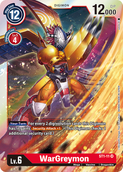 WarGreymon, ST1-11