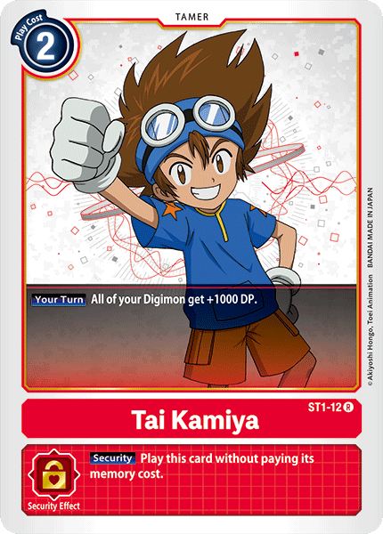 Tai Kamiya, ST1-12
