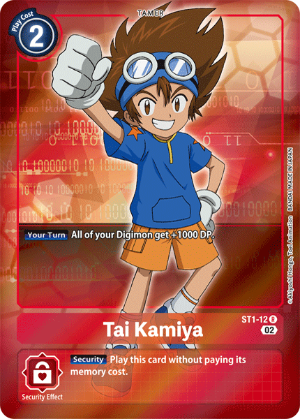 Tai Kamiya, ST1-12-p1