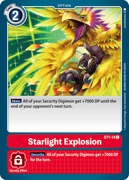 Starlight Explosion, ST1-14