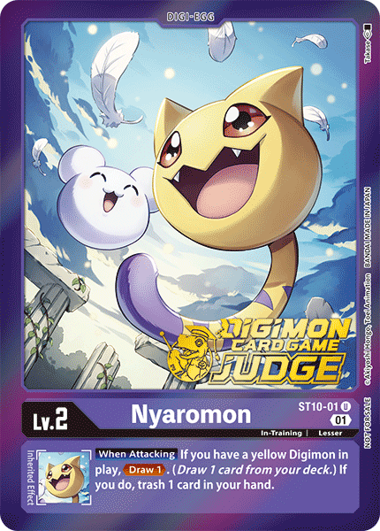 Nyaromon, ST10-01-p1