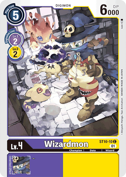 Wizardmon, ST10-10
