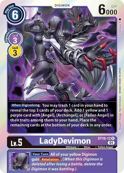 LadyDevimon, ST10-12