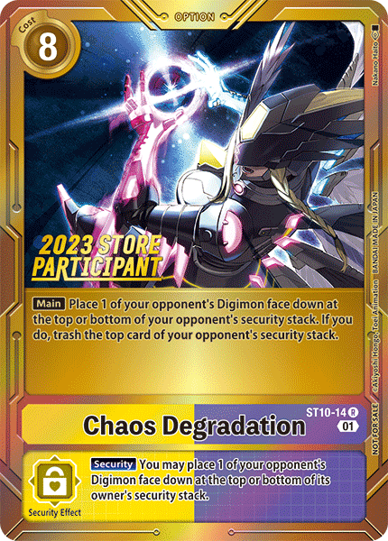 Chaos Degradation, ST10-14-p1