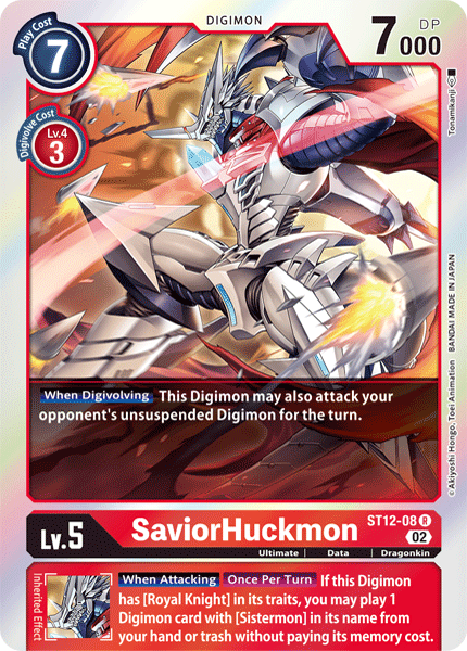 SaviorHuckmon, ST12-08