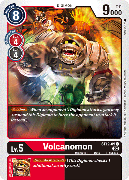 Volcanomon, ST12-09