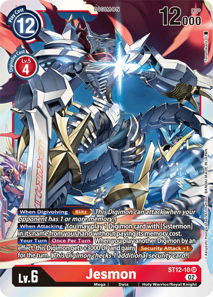 Jesmon, ST12-10