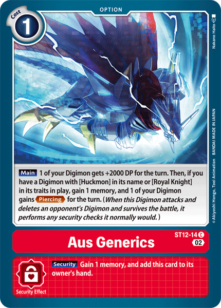 Aus Generics, ST12-14