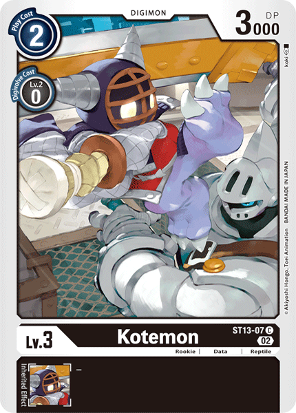 Kotemon, ST13-07