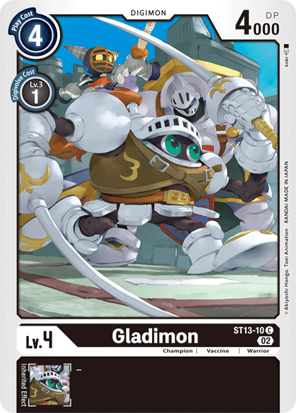 Gladimon, ST13-10