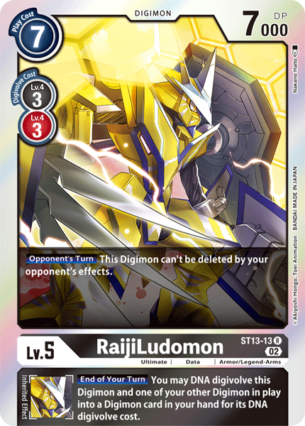 RaijiLudomon, ST13-13