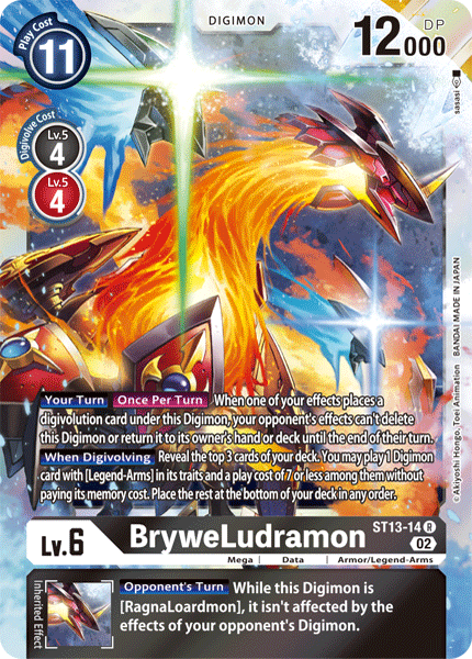 BryweLudramon, ST13-14