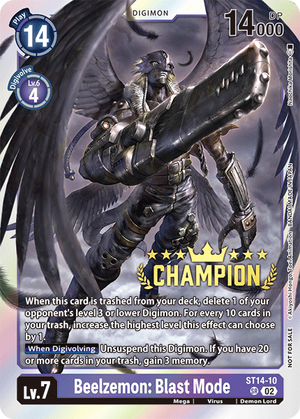 Beelzemon: Blast Mode, ST14-10-p1