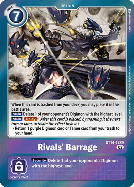 Rivals' Barrage, ST14-12