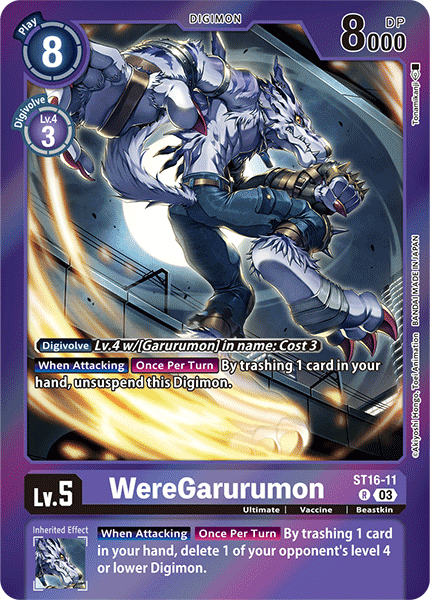 WereGarurumon, ST16-11-p1